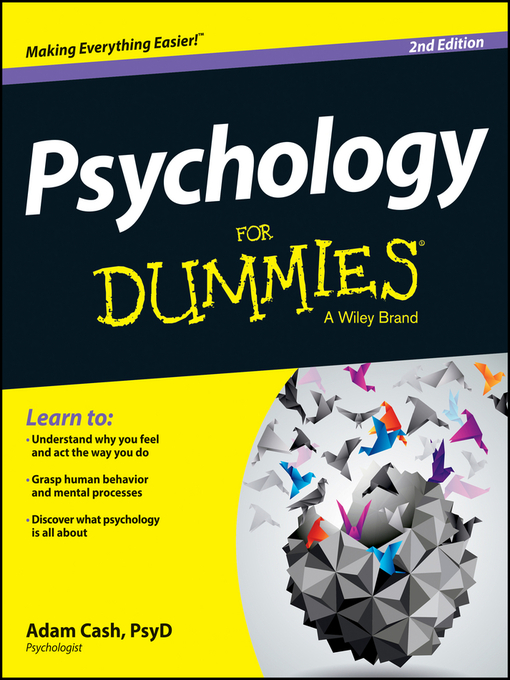 Title details for Psychology For Dummies by Adam Cash - Available